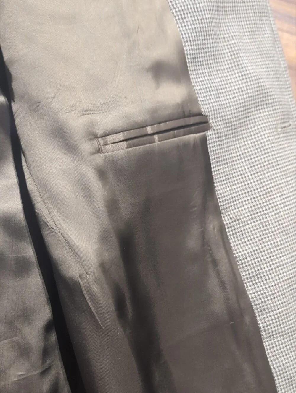 Buck Mason Tan/Brown Houndstooth Sport Coat